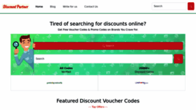 What Discountpartner.co.uk website looks like in 2024 
