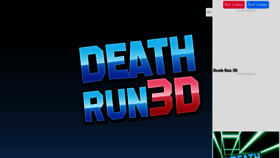 What Deathrun3d.io website looks like in 2024 
