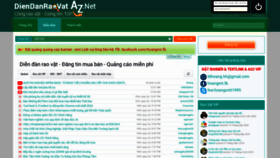 What Diendanraovataz.net website looks like in 2024 
