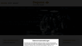 What Degussa-goldhandel.de website looks like in 2024 
