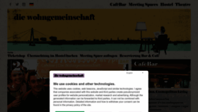What Die-wohngemeinschaft.net website looks like in 2024 