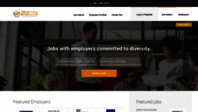 What Diversityemployers.com website looks like in 2024 