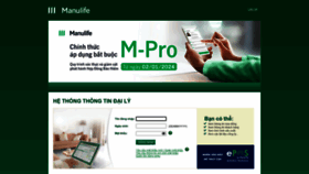 What Daily.manulife.com.vn website looks like in 2024 