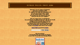 What Dunhamwilcox.net website looks like in 2024 