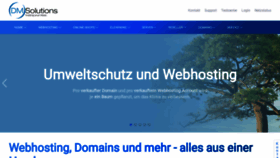 What Dmsolutions.de website looks like in 2024 