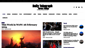 What Dailytelegraphnewstoday.com website looks like in 2024 