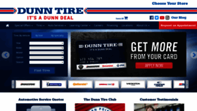What Dunntire.com website looks like in 2024 