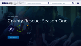 What Dove.org website looked like in 2024 (1 year ago)