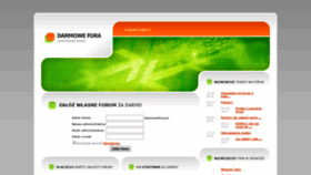 What Darmowefora.pl website looks like in 2024 