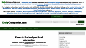 What Dailycategories.com website looked like in 2024 (1 year ago)