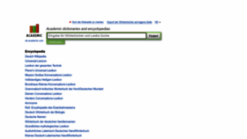 What De-academic.com website looks like in 2024 