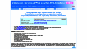 What Dstats.net website looked like in 2024 (2 years ago)