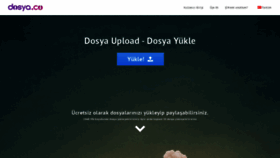 What Dosya.co website looks like in 2024 