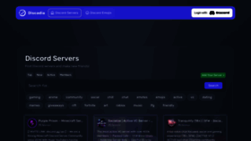 What Discord.st website looks like in 2024 