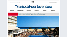 What Diariodefuerteventura.com website looks like in 2024 