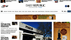 What Dailyrepublic.com website looks like in 2024 