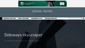 What Designindaba.com website looks like in 2024 