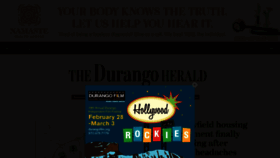 What Durangoherald.com website looks like in 2024 