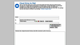 What Drivetomail.kwebpia.net website looks like in 2024 