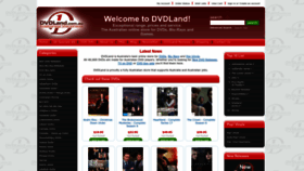 What Dvdland.com.au website looks like in 2024 