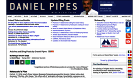 What Danielpipes.org website looks like in 2024 