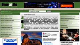 What Drevlit.ru website looks like in 2024 