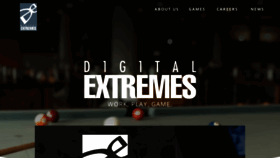 What Digitalextremes.com website looks like in 2024 