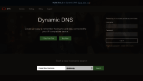 What Dyndns.org website looks like in 2024 