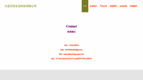 What Dalianyihegongshe.com website looks like in 2024 