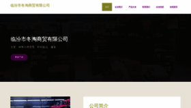 What Dongtaokj.com website looks like in 2024 