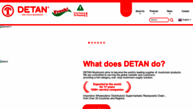 What Detan-one.com website looks like in 2024 