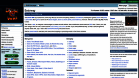 What Doomwiki.org website looks like in 2024 
