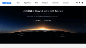 What Doogee.cc website looks like in 2024 