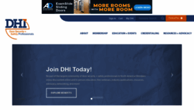 What Dhi.org website looks like in 2024 