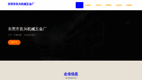 What Dgliangxing.com website looks like in 2024 