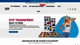 What Dtftransfersnow.com website looks like in 2024 