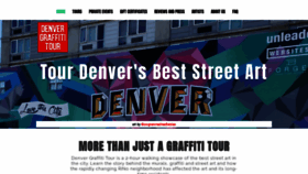 What Denvergraffititour.com website looks like in 2024 