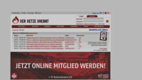 What Der-betze-brennt.de website looks like in 2024 