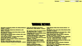 What Drudge.com website looks like in 2024 