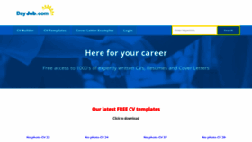 What Dayjob.com website looks like in 2024 