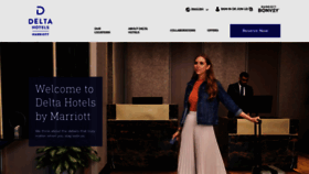 What Deltahotels.com website looks like in 2024 