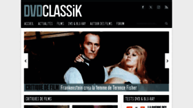 What Dvdclassik.com website looks like in 2024 