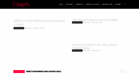 What Designrfix.com website looks like in 2024 