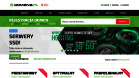 What Domena.pl website looks like in 2024 