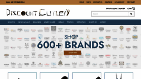 What Discountcutlery.net website looks like in 2024 