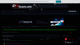What Dx-team.org website looks like in 2024 