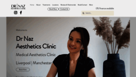 What Doctor-naz.com website looks like in 2024 