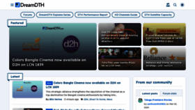 What Dreamdth.com website looks like in 2024 