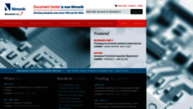 What Document-center.com website looks like in 2024 
