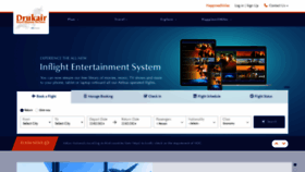 What Drukair.com.bt website looked like in 2024 (2 years ago)